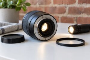 how to test a used lens before buying