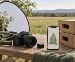 how to photograph a family of five