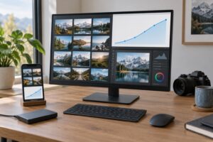 how to speed up a photography website with large images