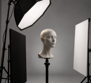 how to light bald heads without glare