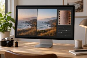 how to add grain to digital photos