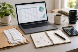 how to track photography business expenses