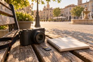 how to ask strangers to photograph them