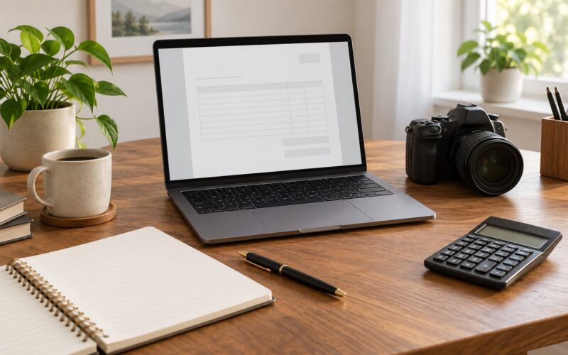 How to Write a Photography Invoice: A Simple Pro Guide (2026)