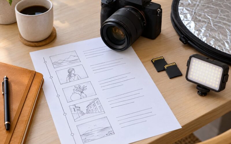 How to Build a Shot Workflow for a One Hour Session (2026)