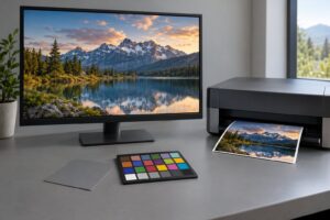 how to soft proof a photo before printing
