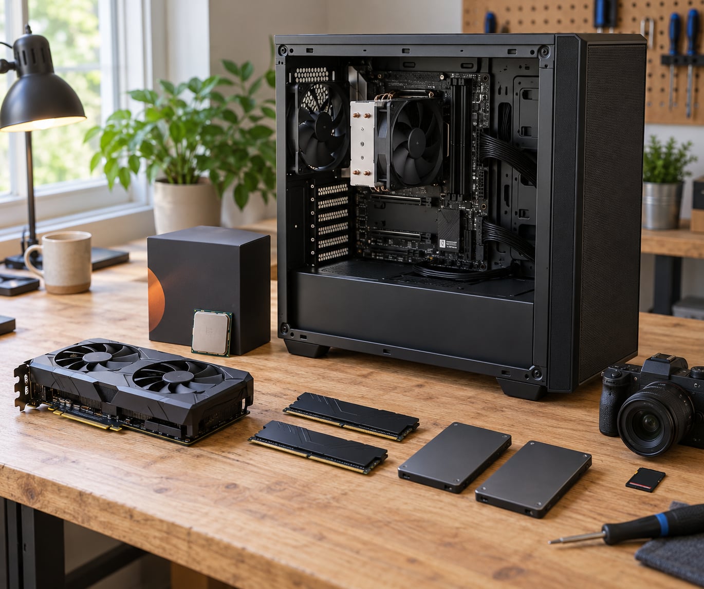 how to build a photo editing computer