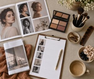how to work with a hair and makeup artist