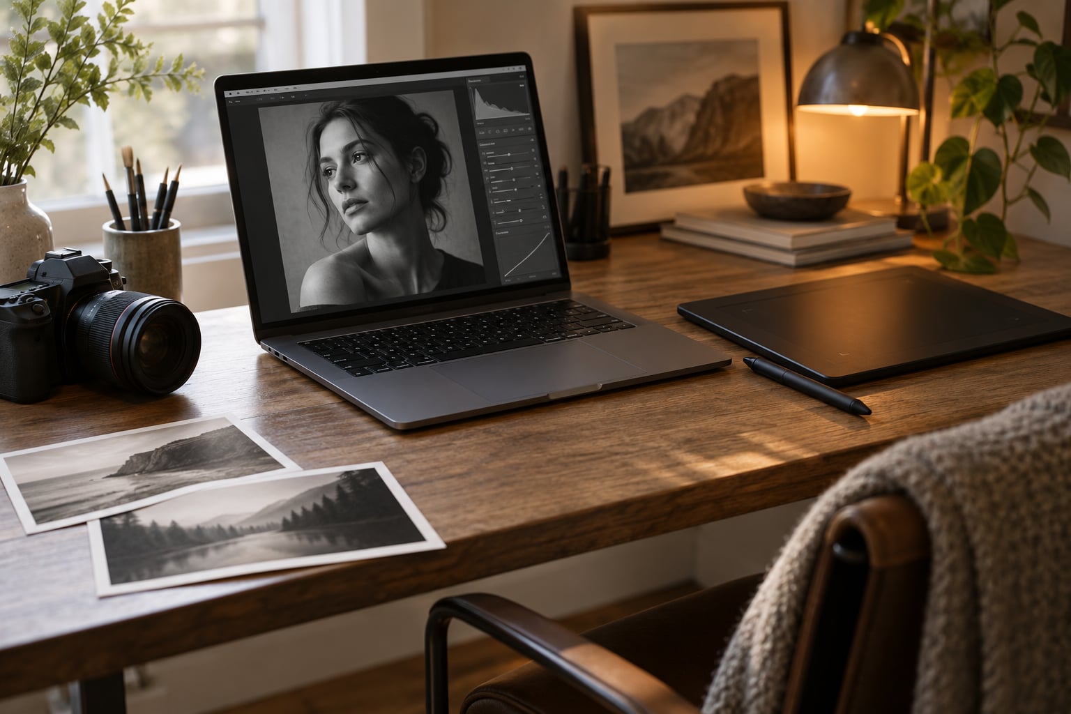 how to dodge and burn a portrait
