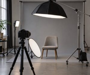 how to create butterfly lighting