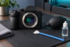 how to clean a camera sensor
