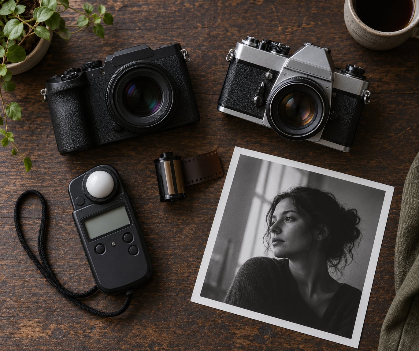 mirrorless vs film for portraits