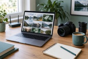 how to choose a domain and host for a photo site
