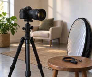 how to use a tripod for portraits