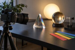 how to shoot with a prism or crystal ball
