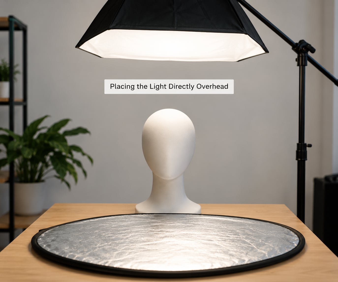 Placing the Light Directly Overhead