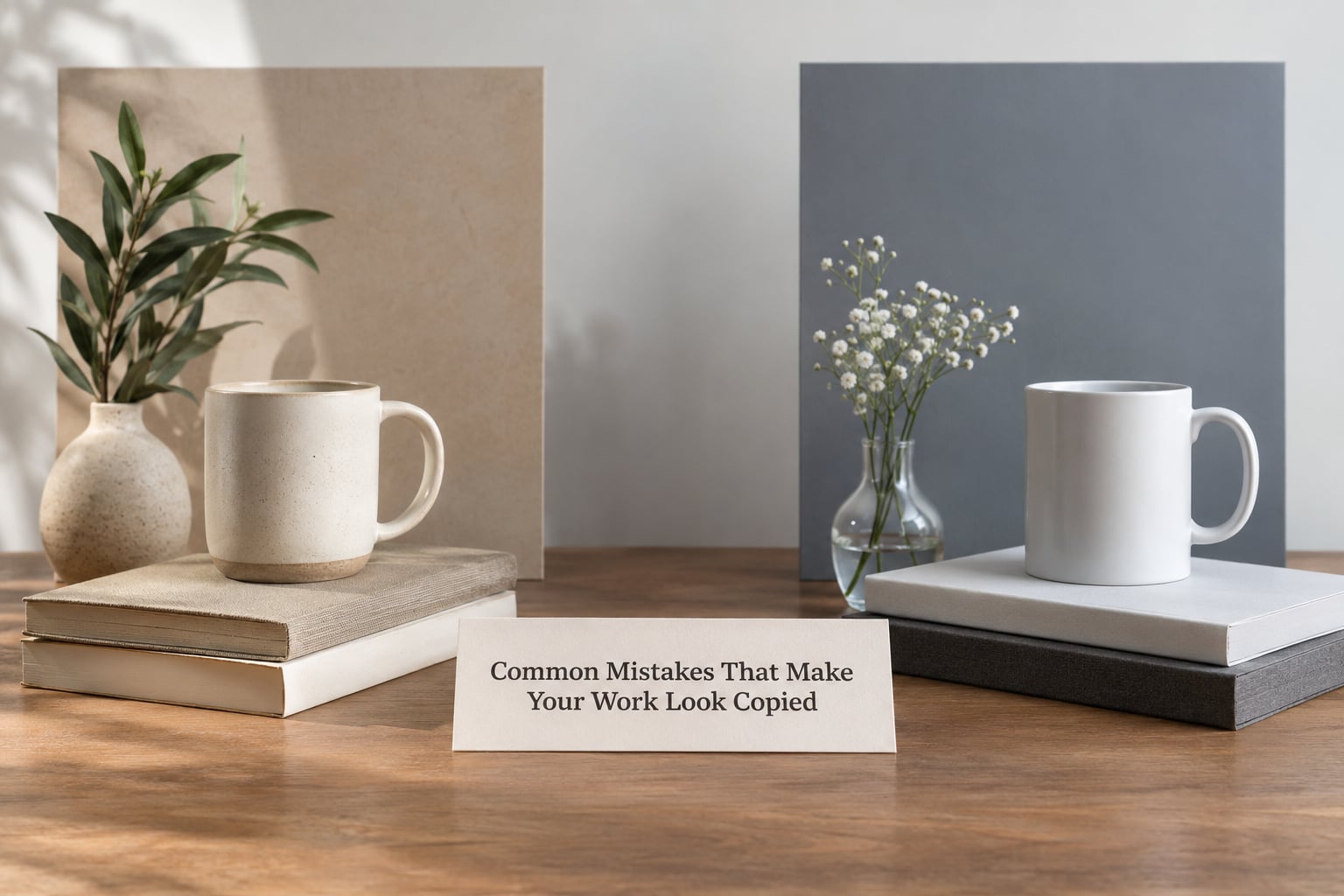 Common Mistakes That Make Your Work Look Copied