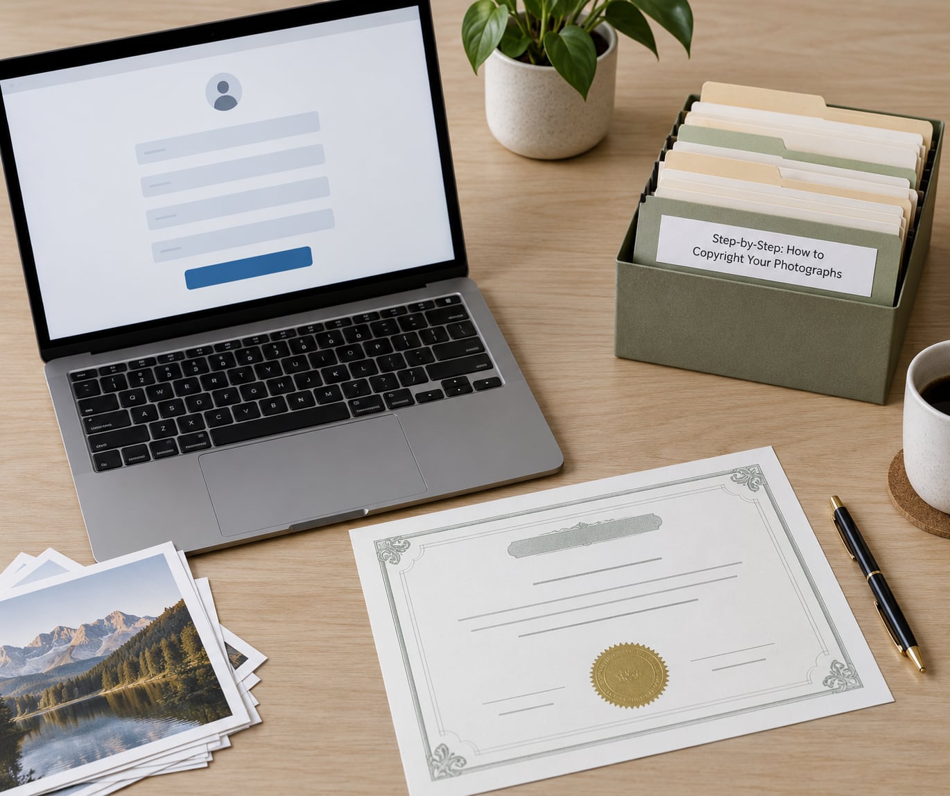 Step-by-Step: How to Copyright Your Photographs