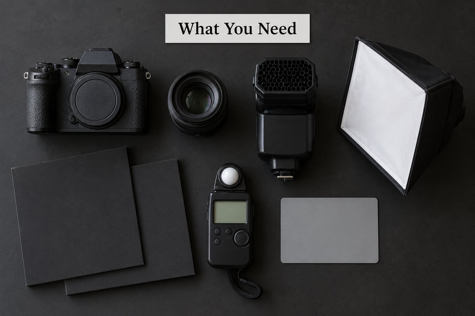 What You Need