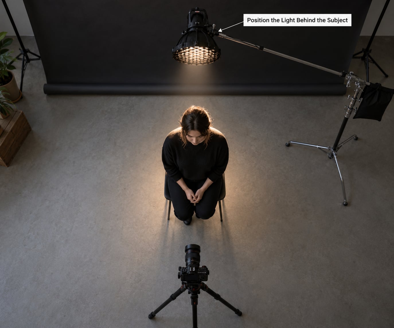 Position the Light Behind the Subject