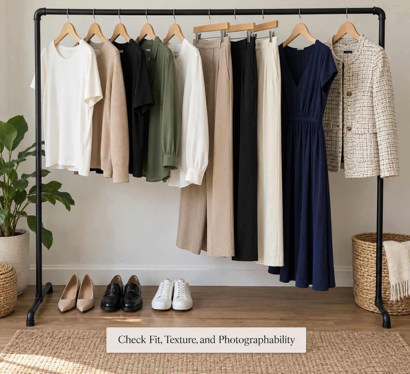 Check Fit, Texture, and Photographability