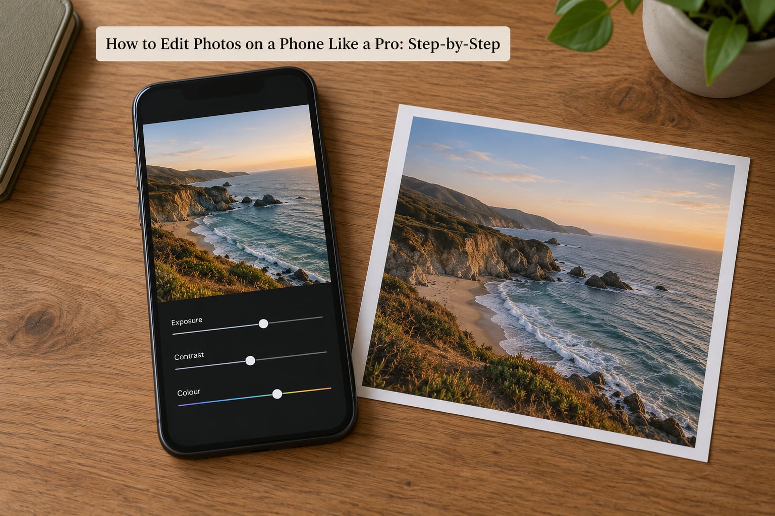 How to Edit Photos on a Phone Like a Pro: Step-by-Step