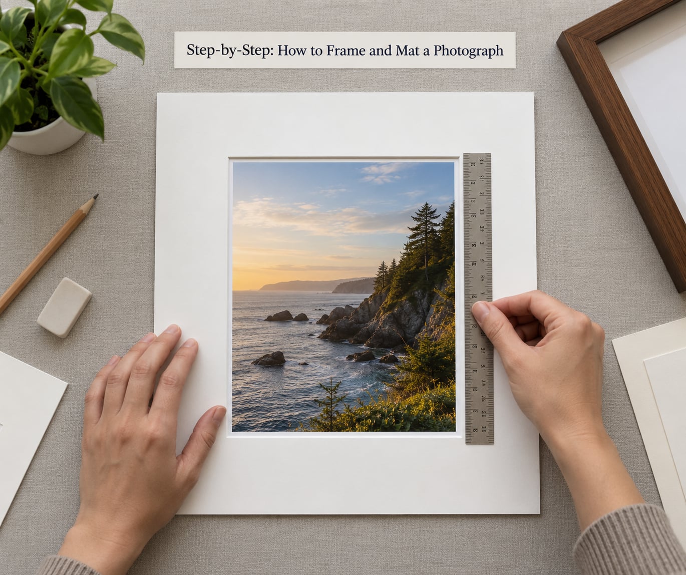 Step-by-Step: How to Frame and Mat a Photograph