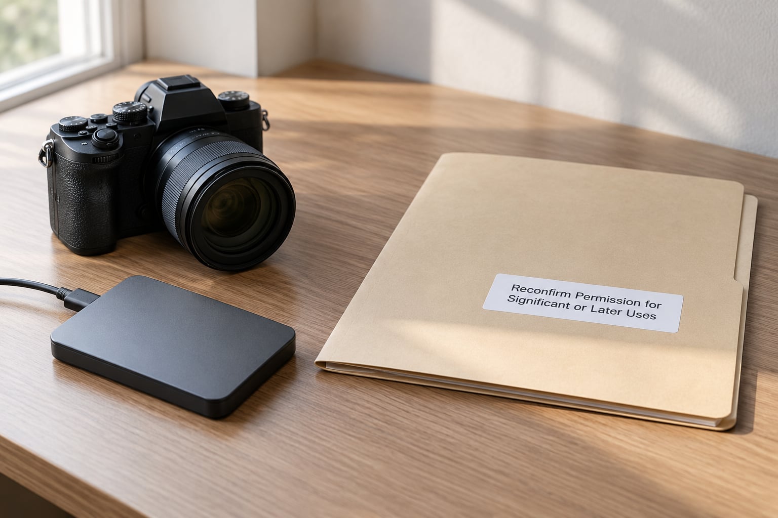 Reconfirm Permission for Significant or Later Uses
