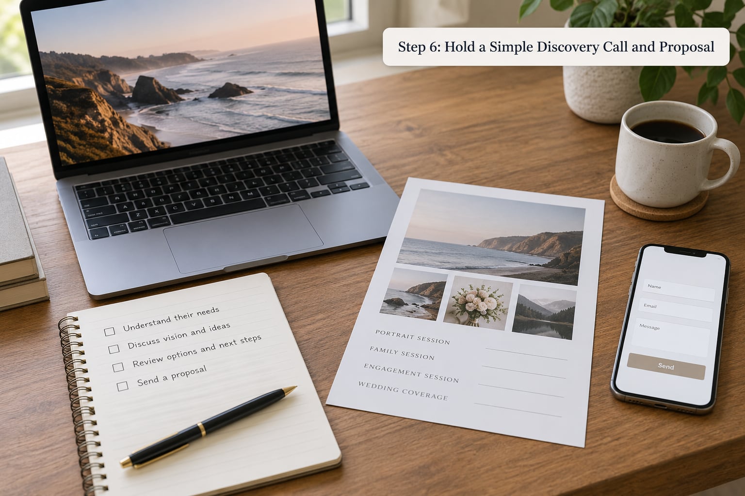 Step 6: Hold a Simple Discovery Call and Proposal