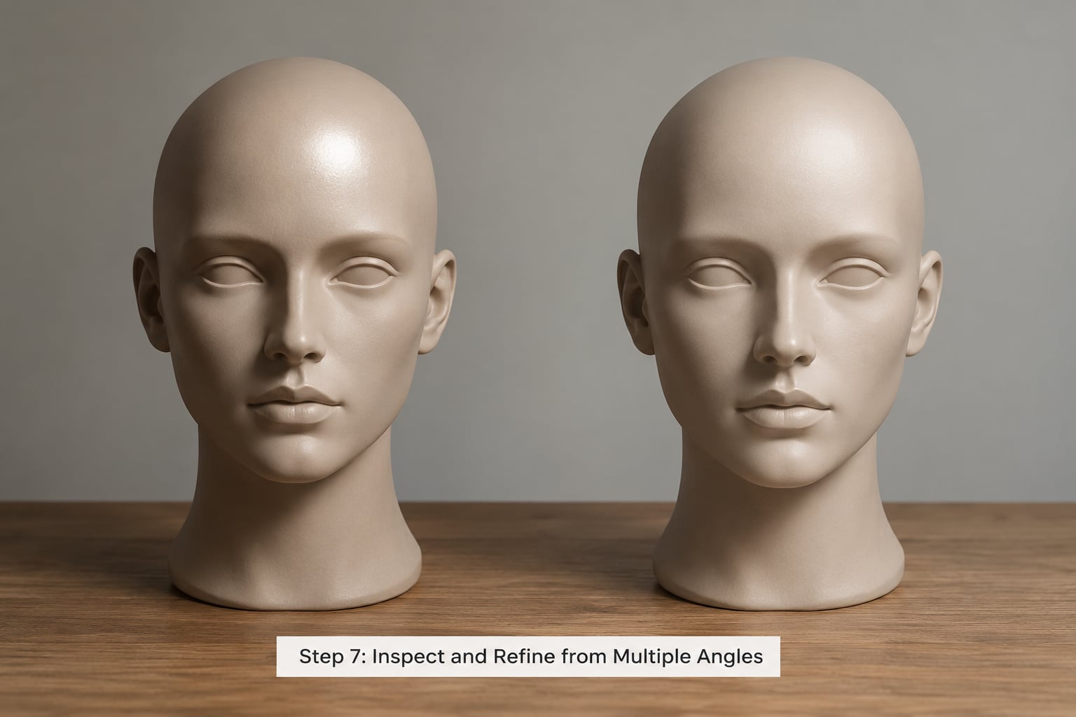 Step 7: Inspect and Refine from Multiple Angles
