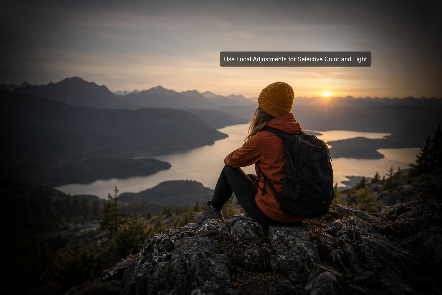 Use Local Adjustments for Selective Color and Light