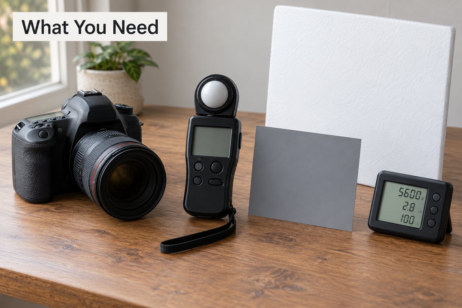 What You Need