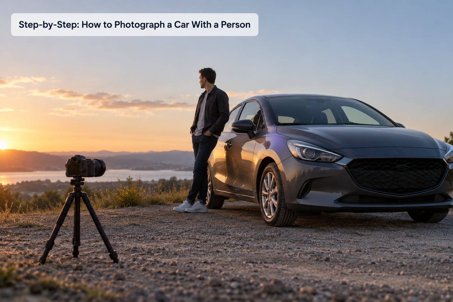 Step-by-Step: How to Photograph a Car With a Person