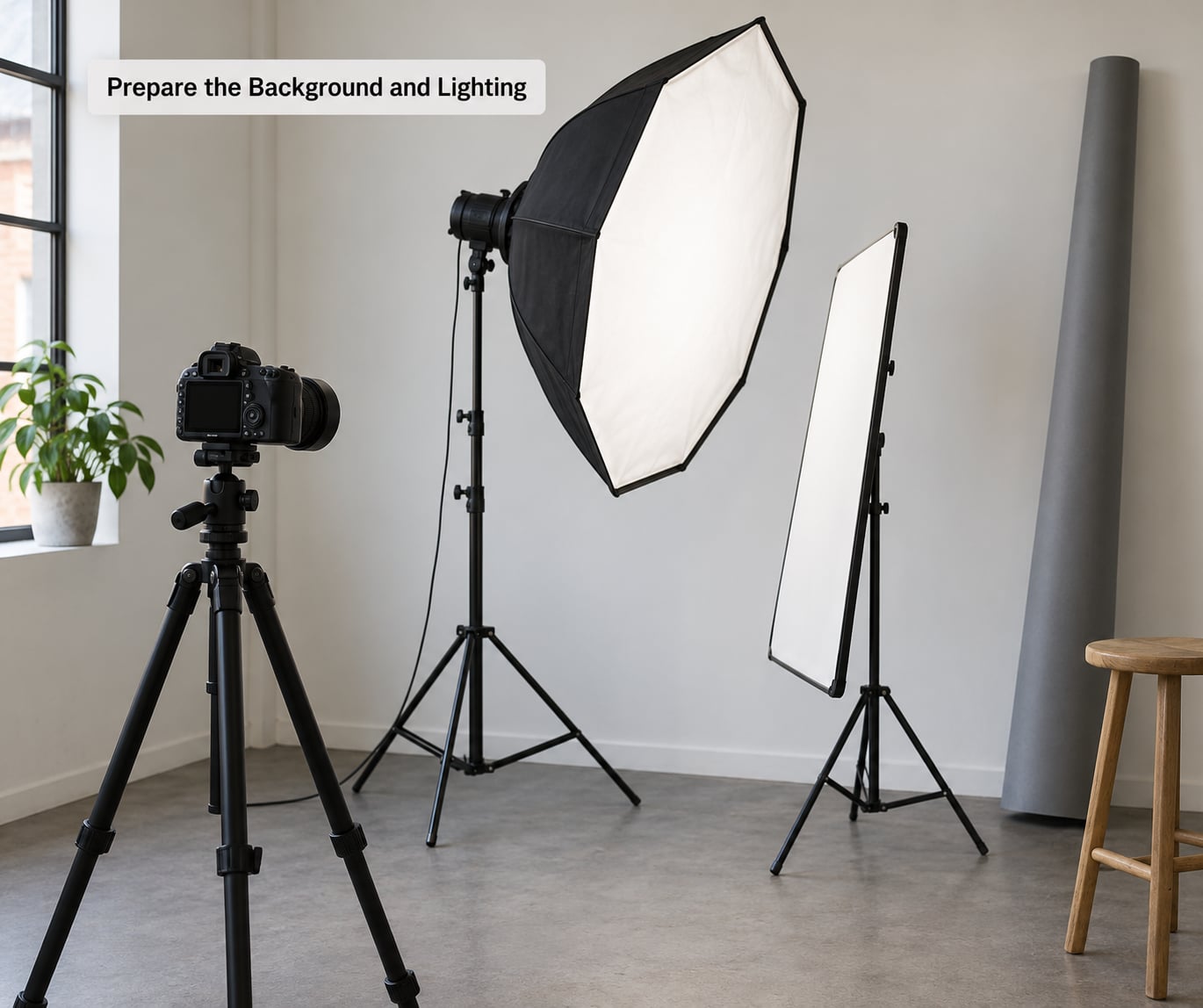 Prepare the Background and Lighting
