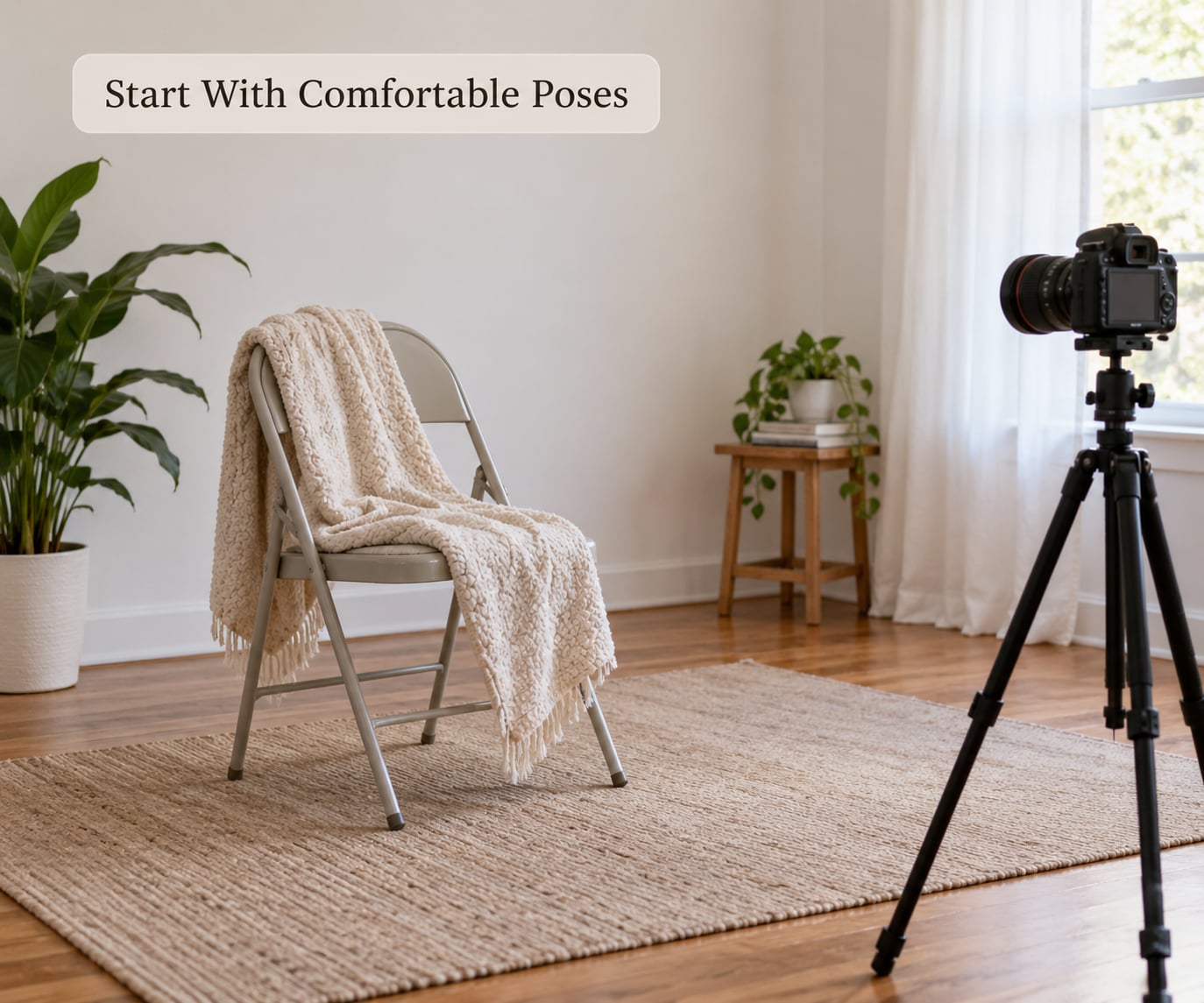 Start With Comfortable Poses