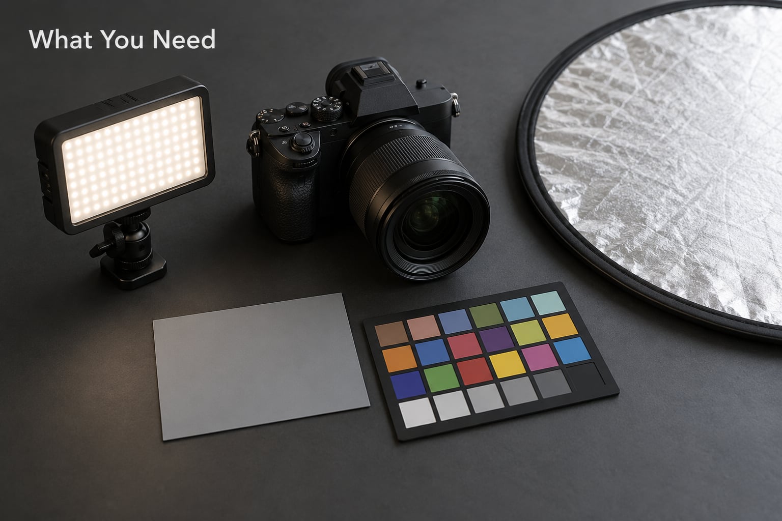 What You Need