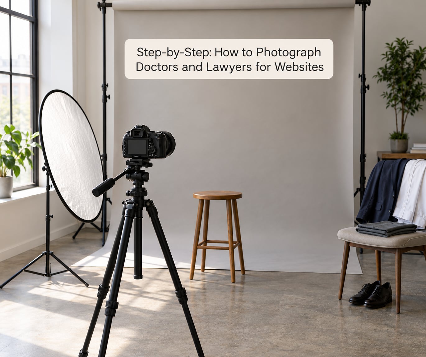 Step-by-Step: How to Photograph Doctors and Lawyers for Websites