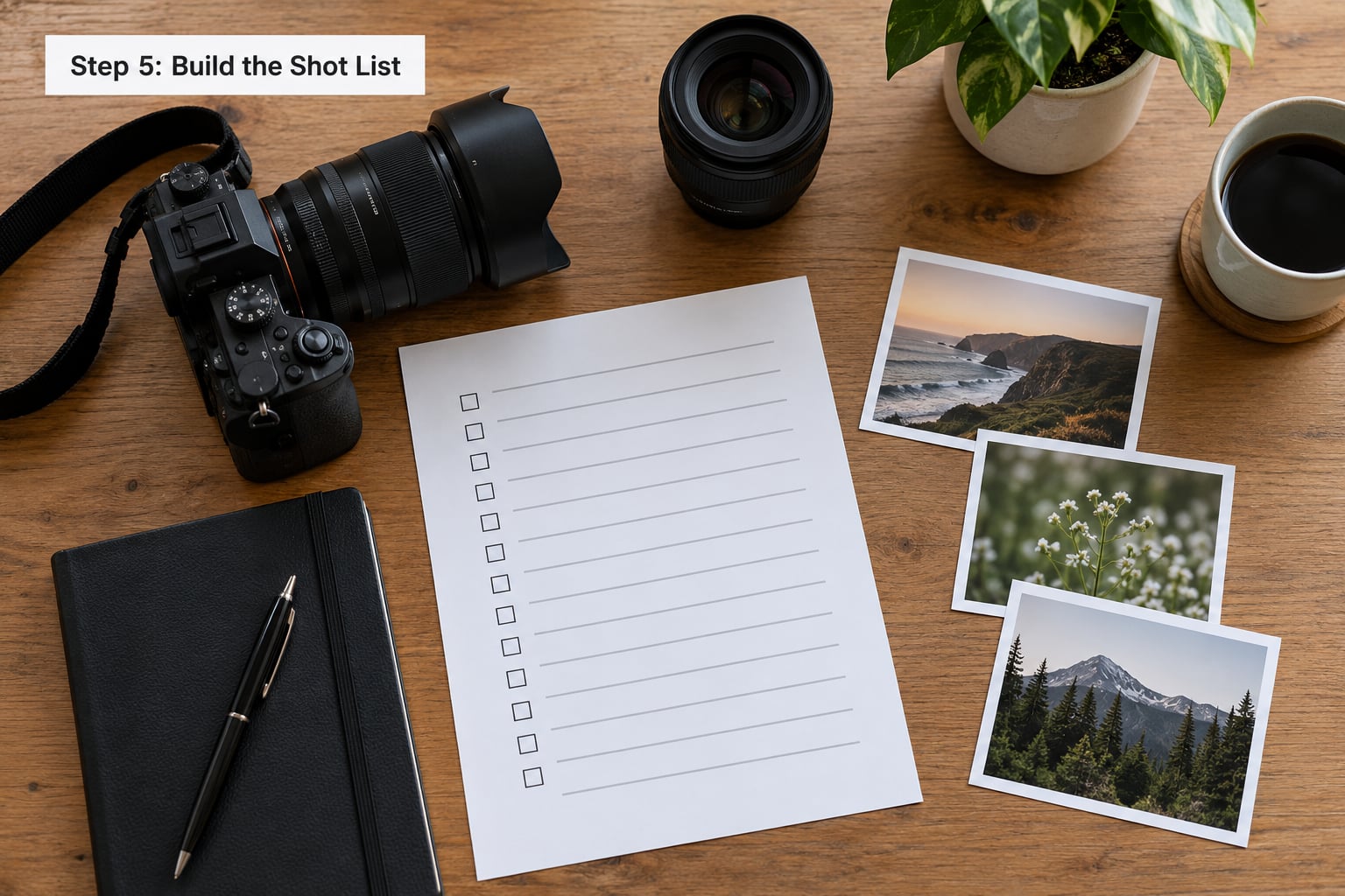 Step 5: Build the Shot List