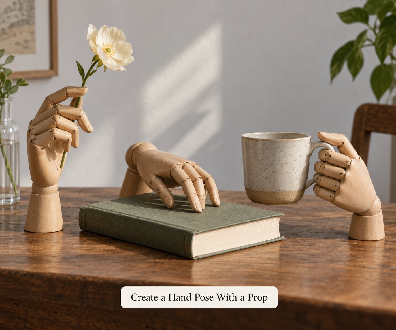 Create a Hand Pose With a Prop