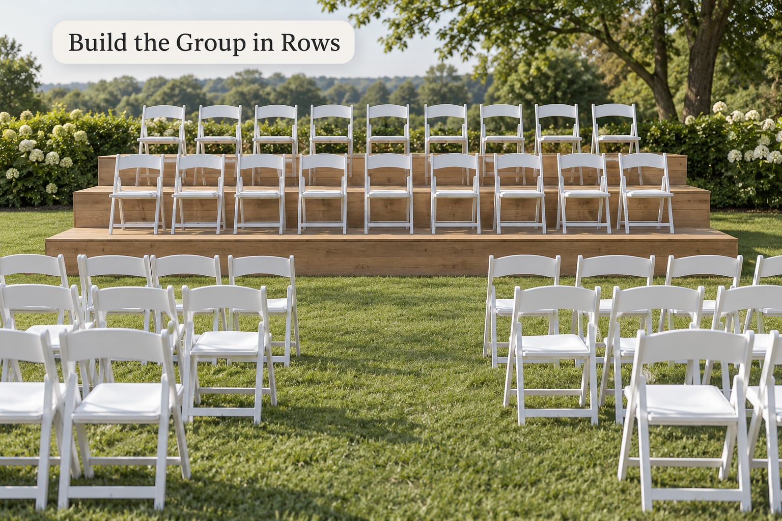 Build the Group in Rows