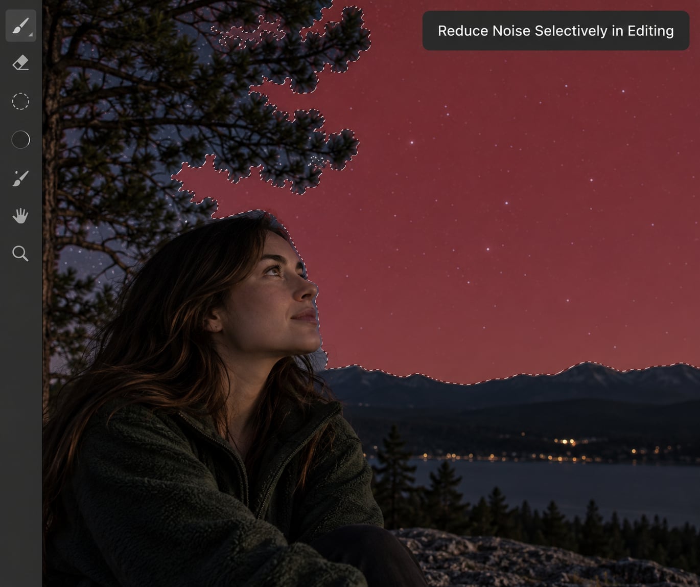 Reduce Noise Selectively in Editing