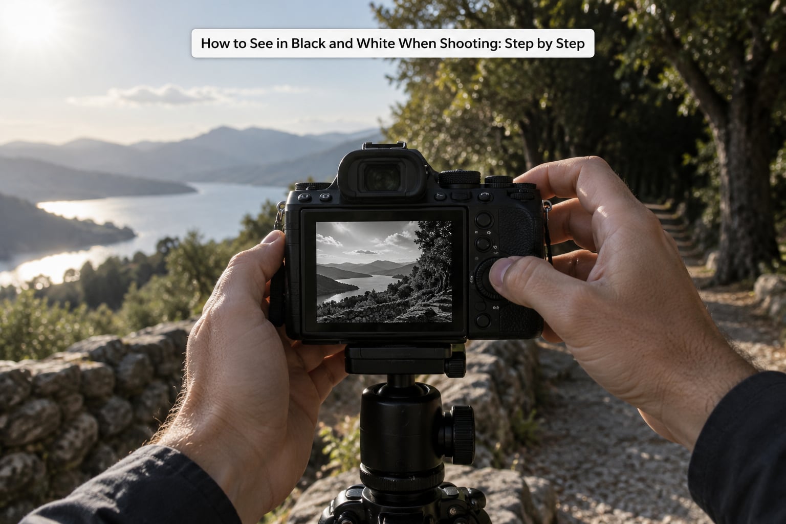 How to See in Black and White When Shooting: Step by Step