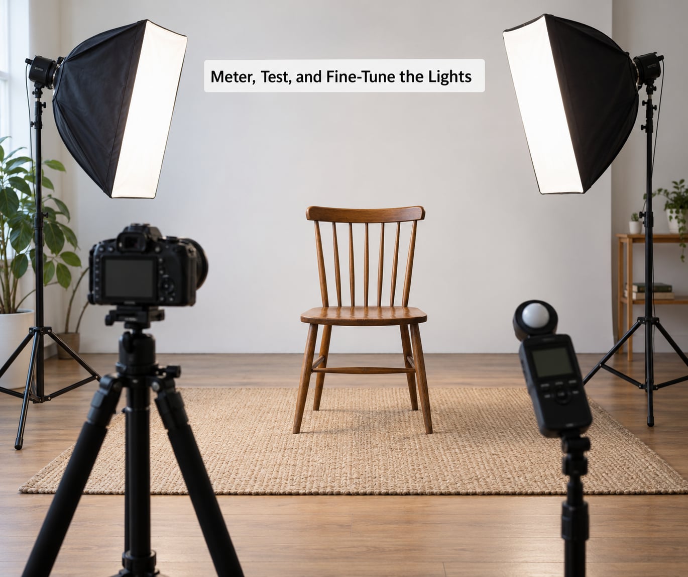 Meter, Test, and Fine-Tune the Lights