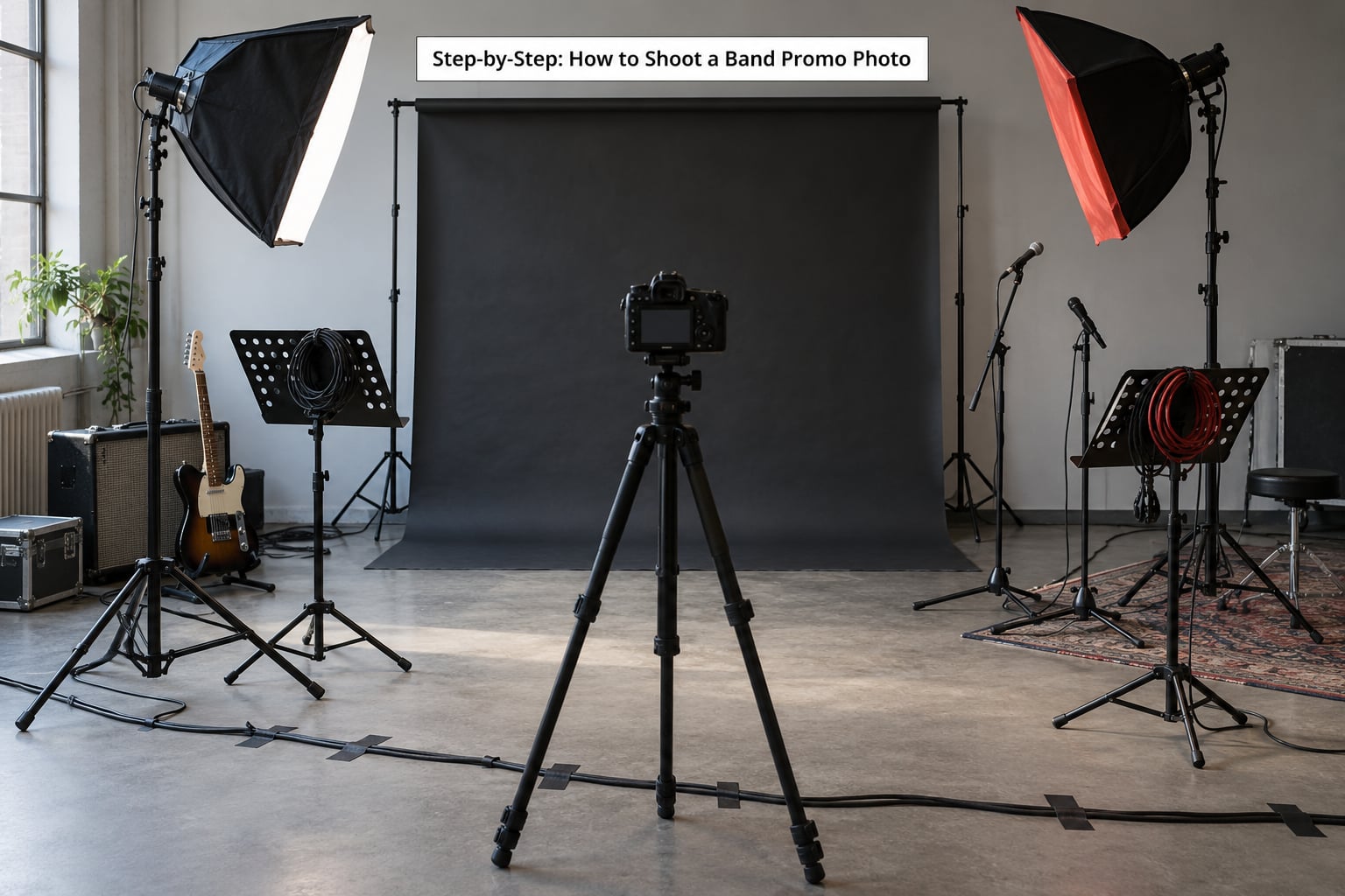 Step-by-Step: How to Shoot a Band Promo Photo