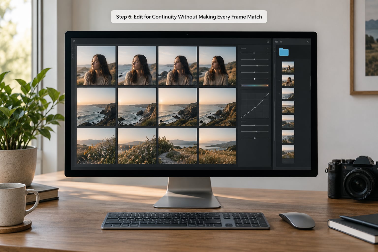 Step 6: Edit for Continuity Without Making Every Frame Match