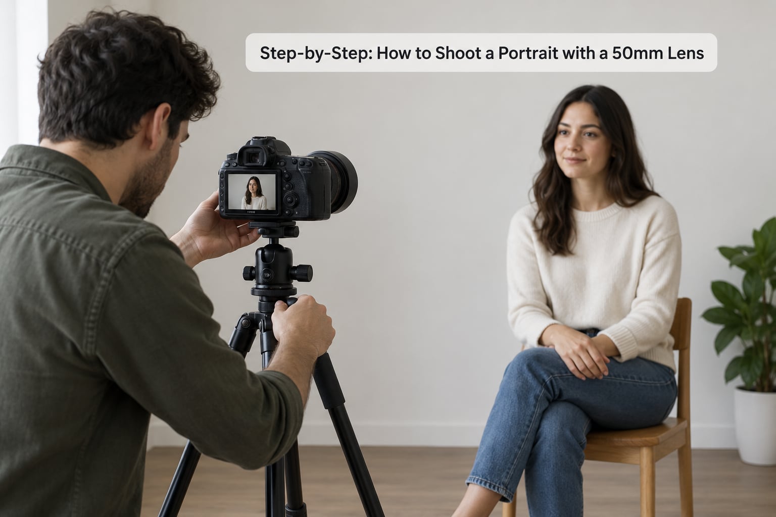 Step-by-Step: How to Shoot a Portrait with a 50mm Lens