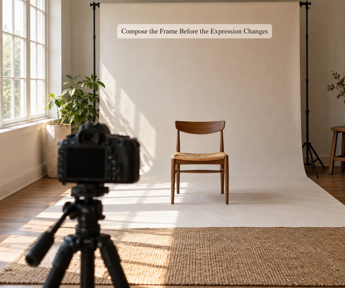 Compose the Frame Before the Expression Changes