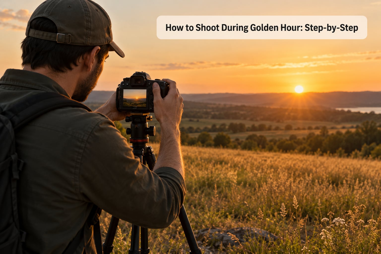 How to Shoot During Golden Hour: Step-by-Step