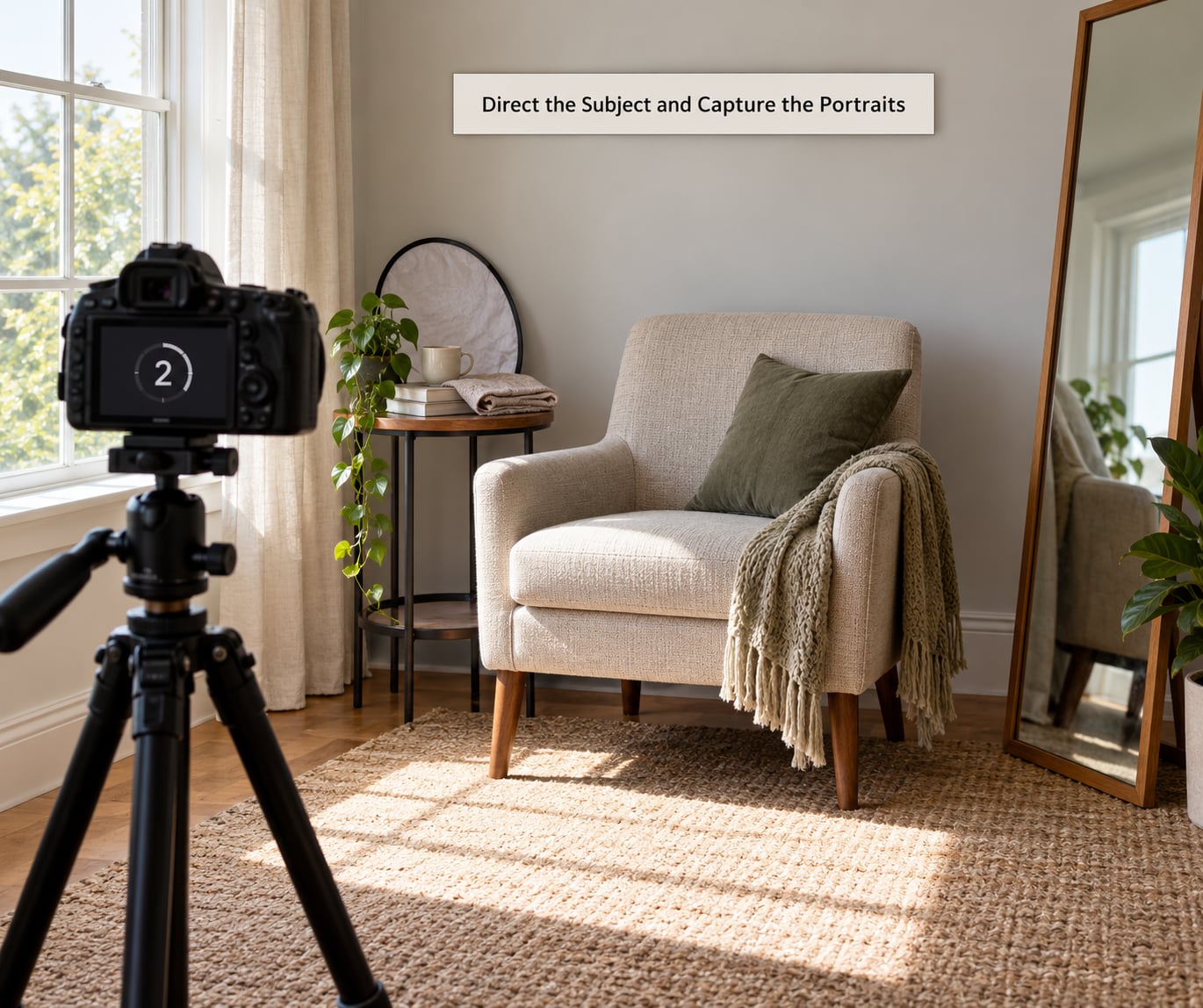 Direct the Subject and Capture the Portraits