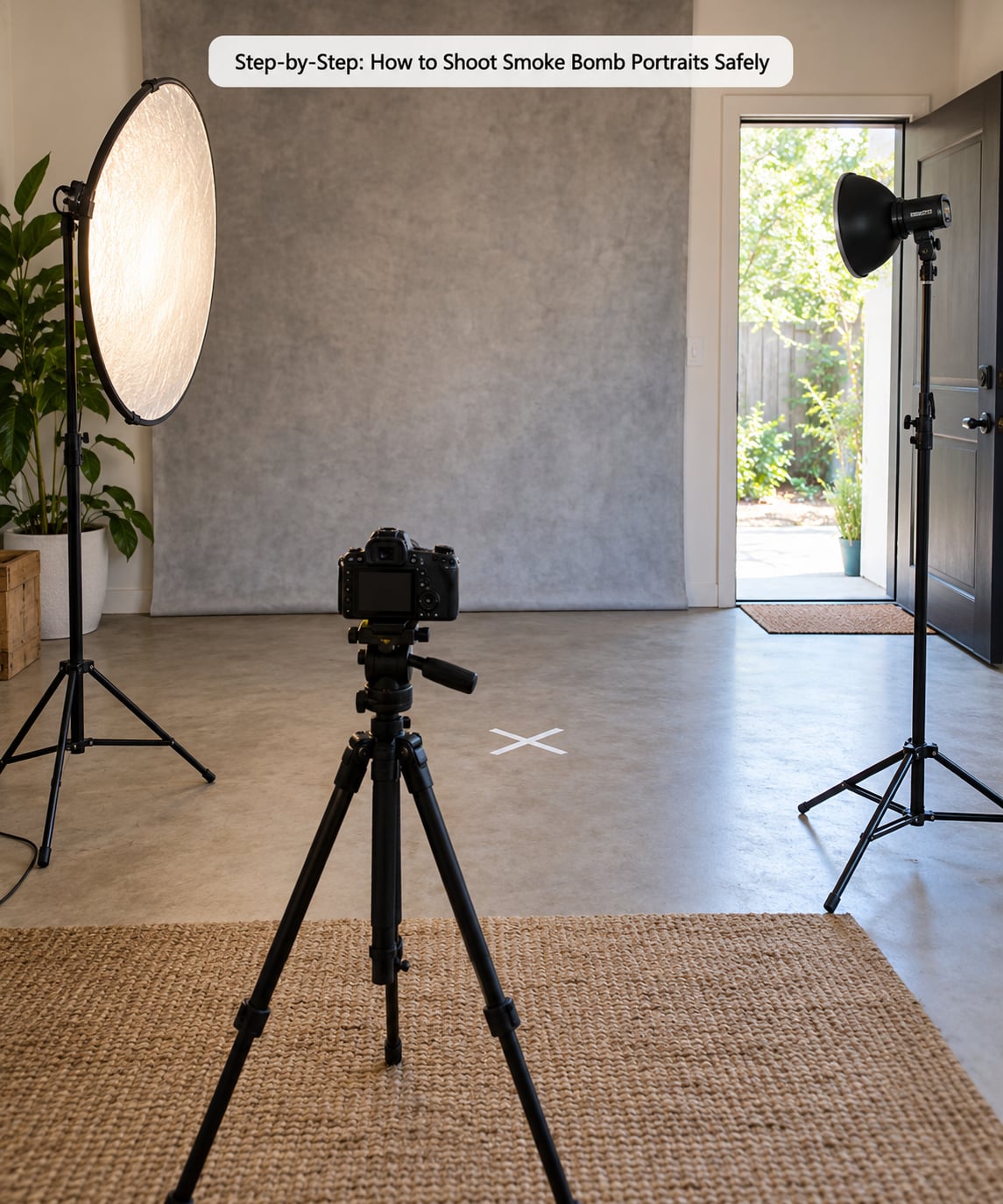 Step-by-Step: How to Shoot Smoke Bomb Portraits Safely